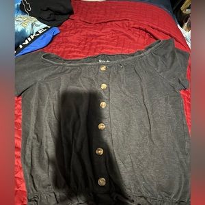 Cute off the shoulder shirt
